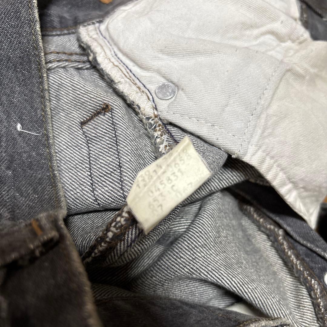 Levi's リーバイス　501-0658 先染めブラック 80s usa製