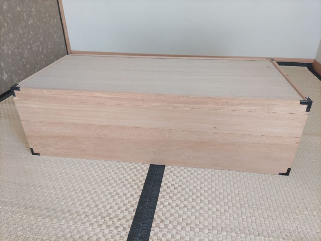 桐箪笥　2段収納箱