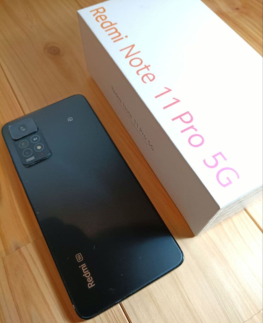 Redmi Note 11 Pro 5G グラファイトグレー 6GB/128GB