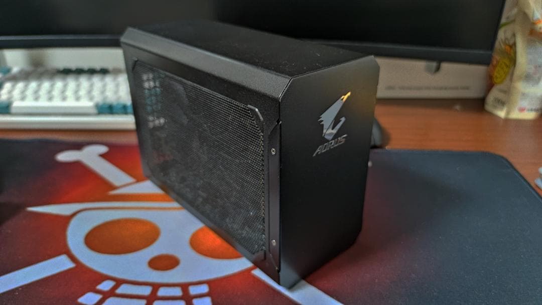 ミニPC AORUS GAMING BOX EGPU 2070