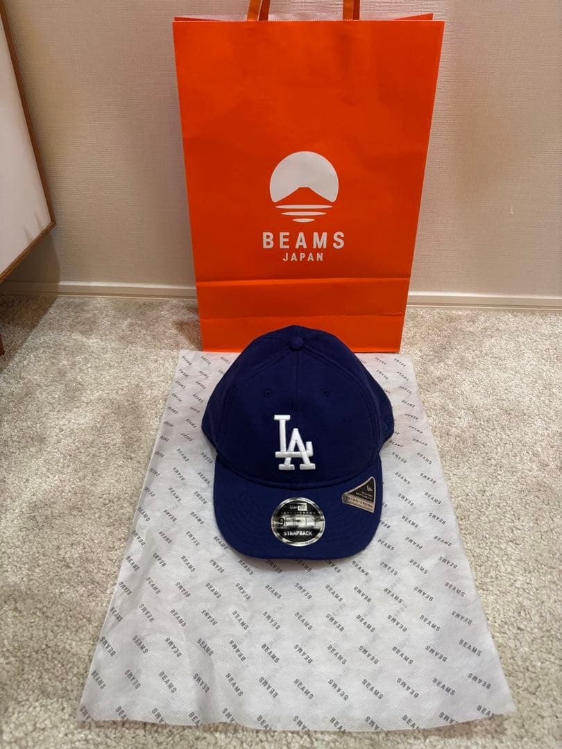 LOOPWHEELER×NEWERA×BEAMS キャップ