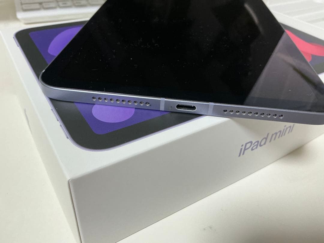 最終価格/美品ipadmini6/64GB/パープル/Cellular+wifi