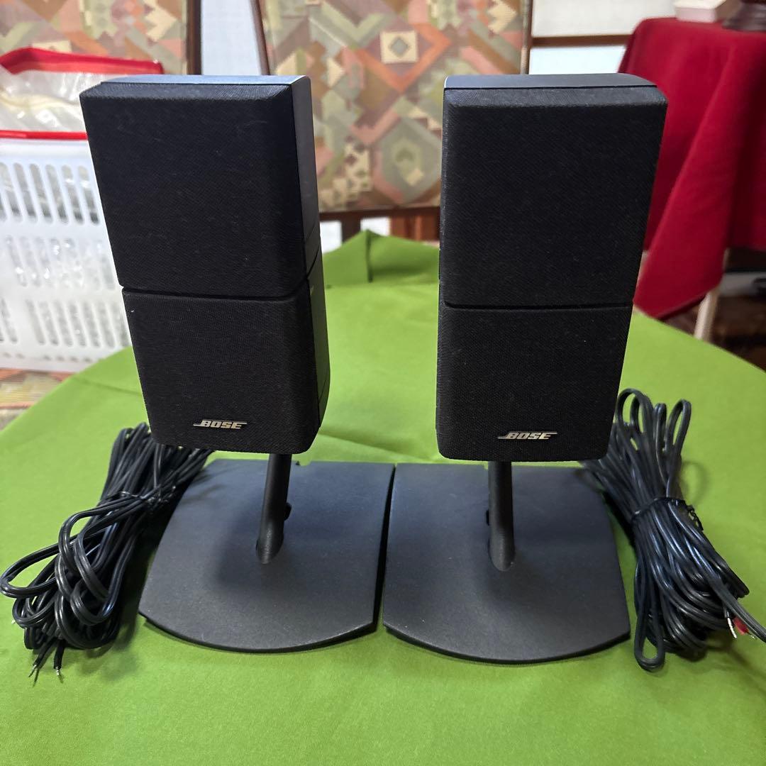 BOSE ボーズサテライトスピーカー 2本セット スタンド付き【送料無料】
