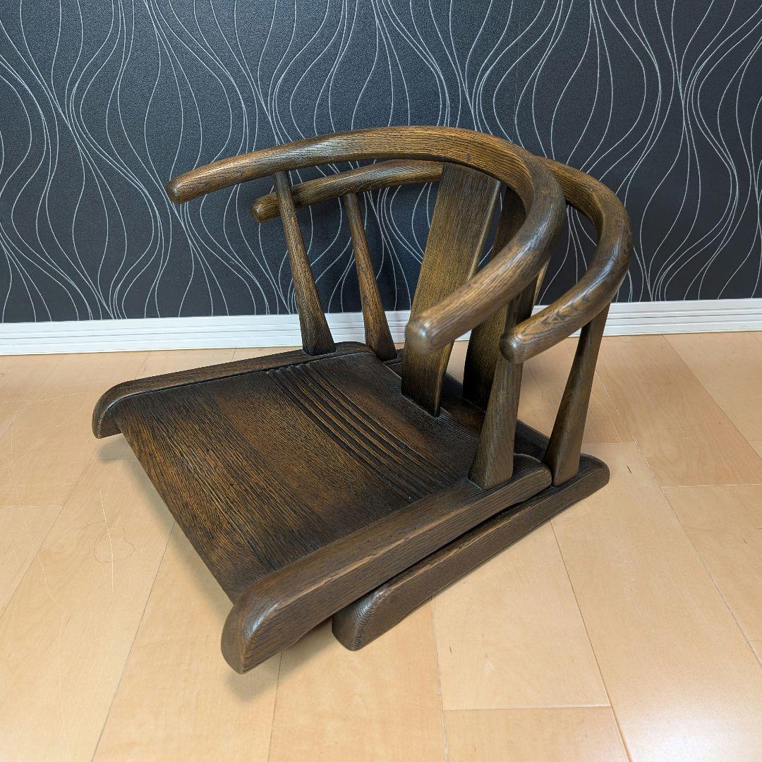 美品　飛騨産業　JAPAN PROVINCIAL 座椅子　２脚セット　キツツキ