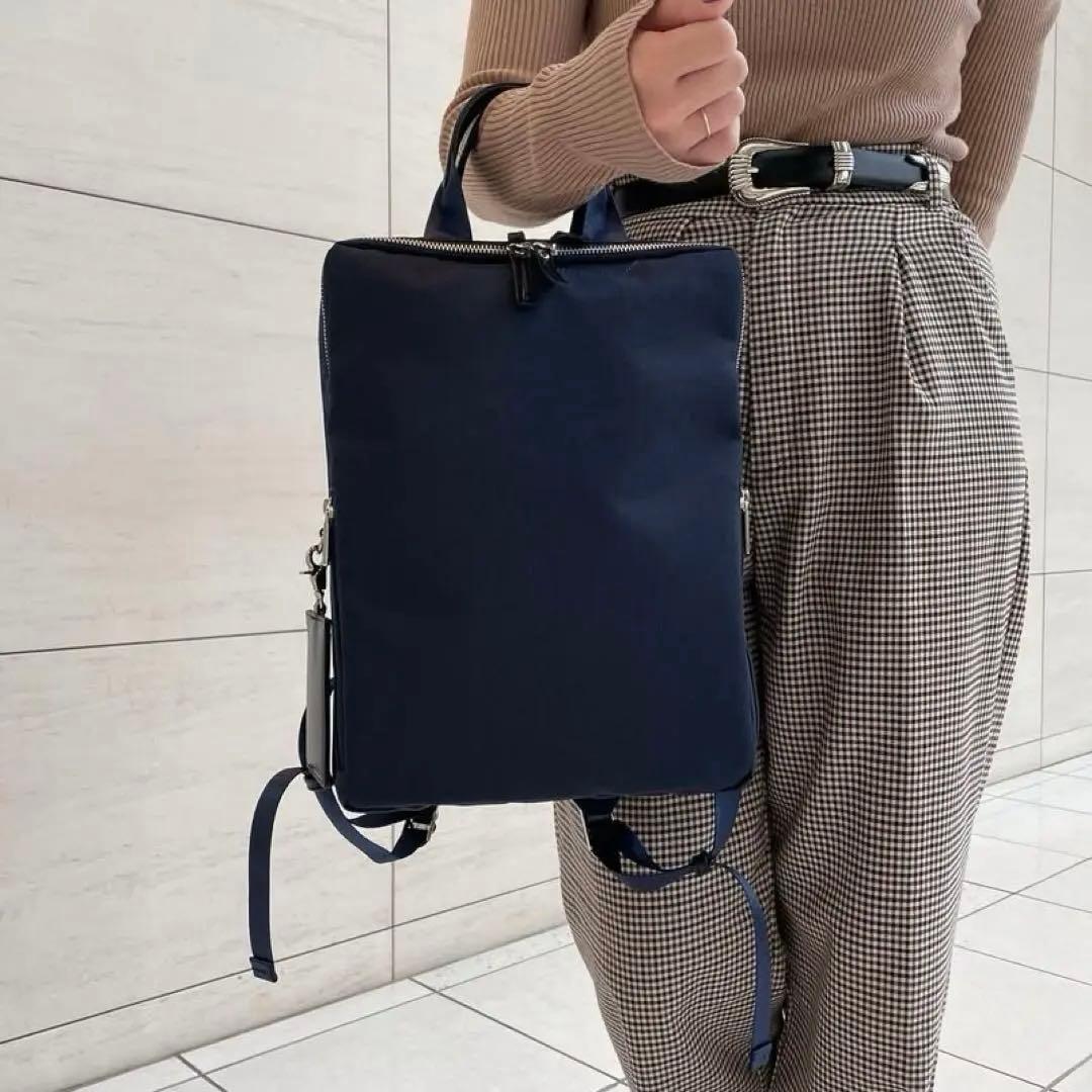 ace.／エース スリファム ヘザー2 ビジネスリュック ネイビー