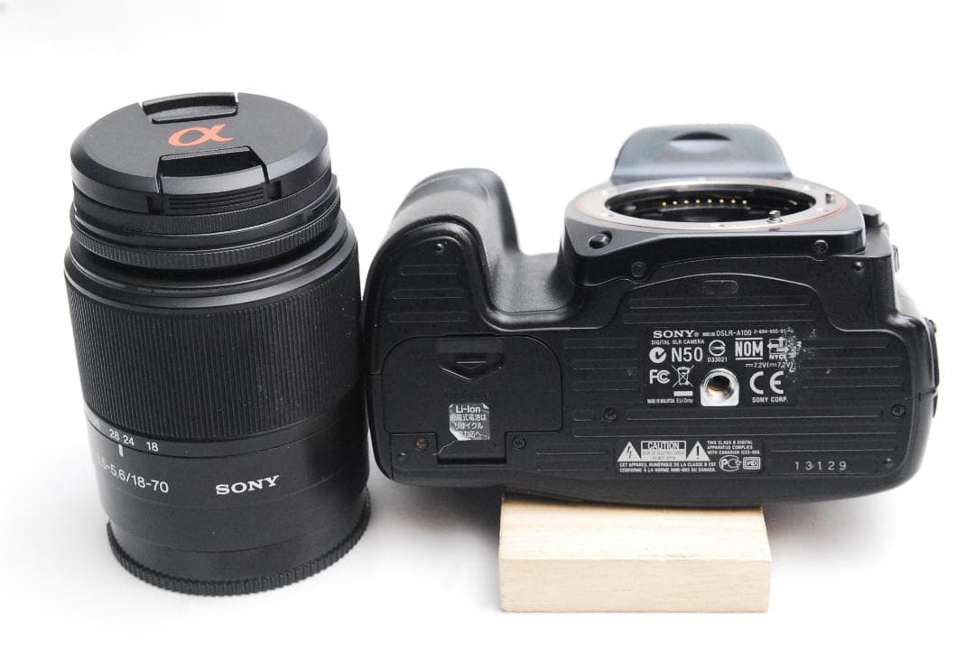 SONY α 100/DT 18-70mm (良品）