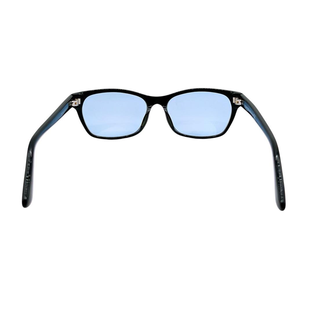 美品 トムフォード TF5405 サングラス 黒 ブラック 青 ブルー メンズ