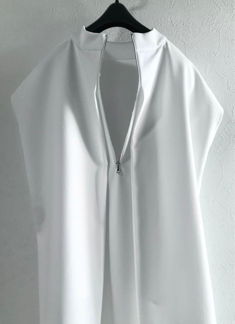 (美品】ADORE 初秋〜春ダブルフェイスフレンチトップス ベスト 38アドーア