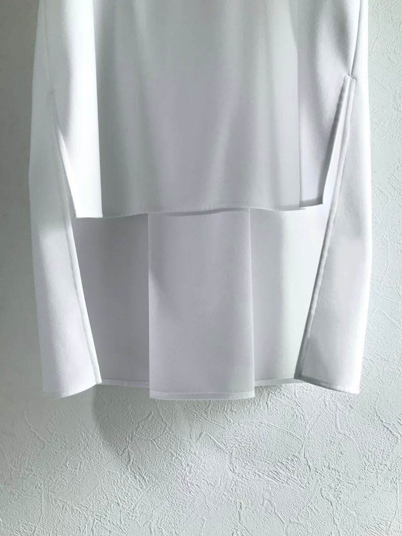 (美品】ADORE 初秋〜春ダブルフェイスフレンチトップス ベスト 38アドーア