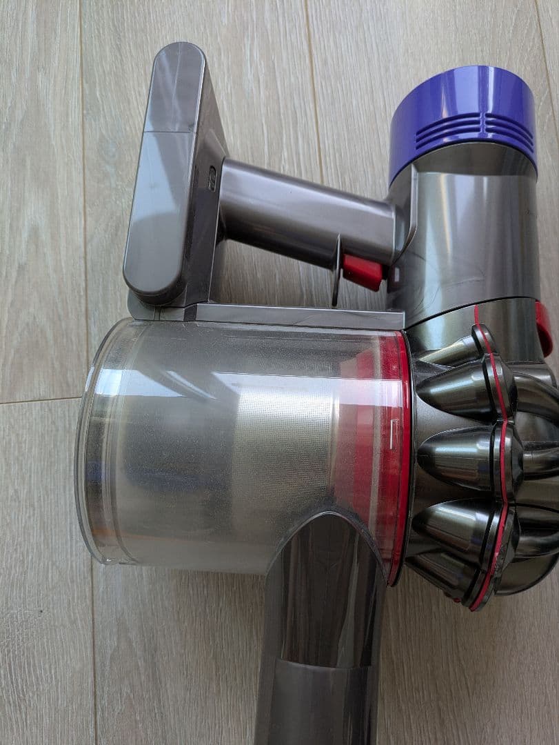 dyson v8 fluffy + 山崎実業スタンド