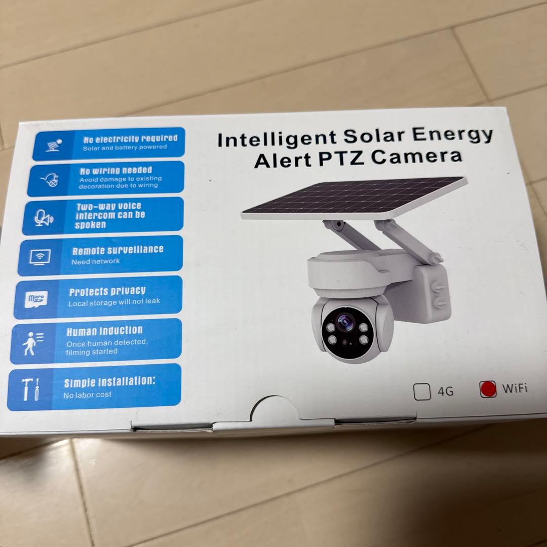 防犯カメラ Solar Energy Alert PTZ Camera