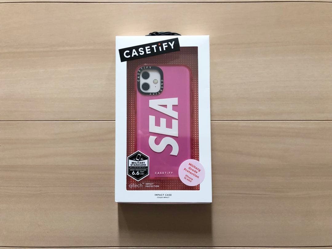 CASETIFY WDS SIGNATURE(SEA) CASE　ピンク