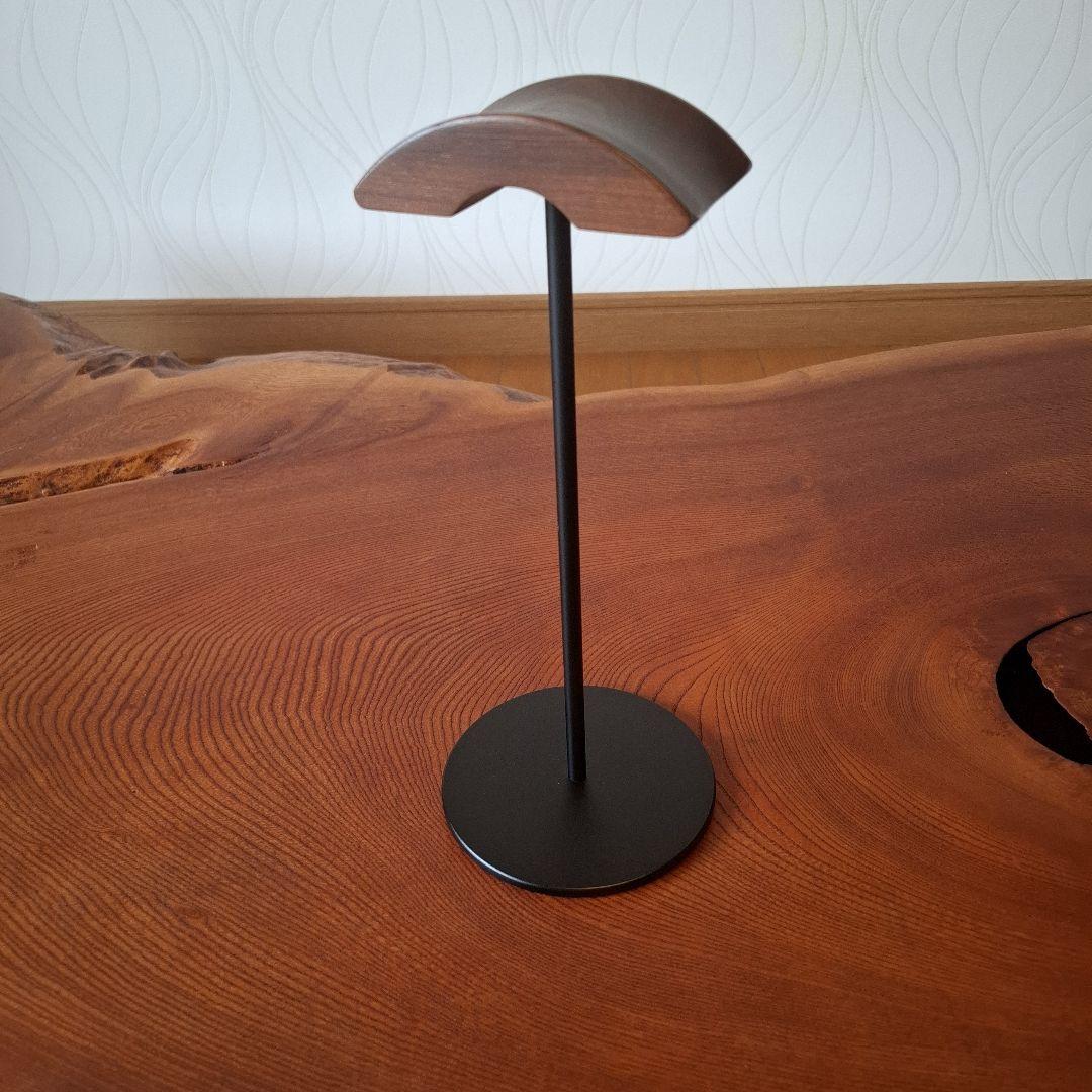 ゼンハイザーヘッドホーン&天然木ヘッドホーンスタンド2セット良品！！