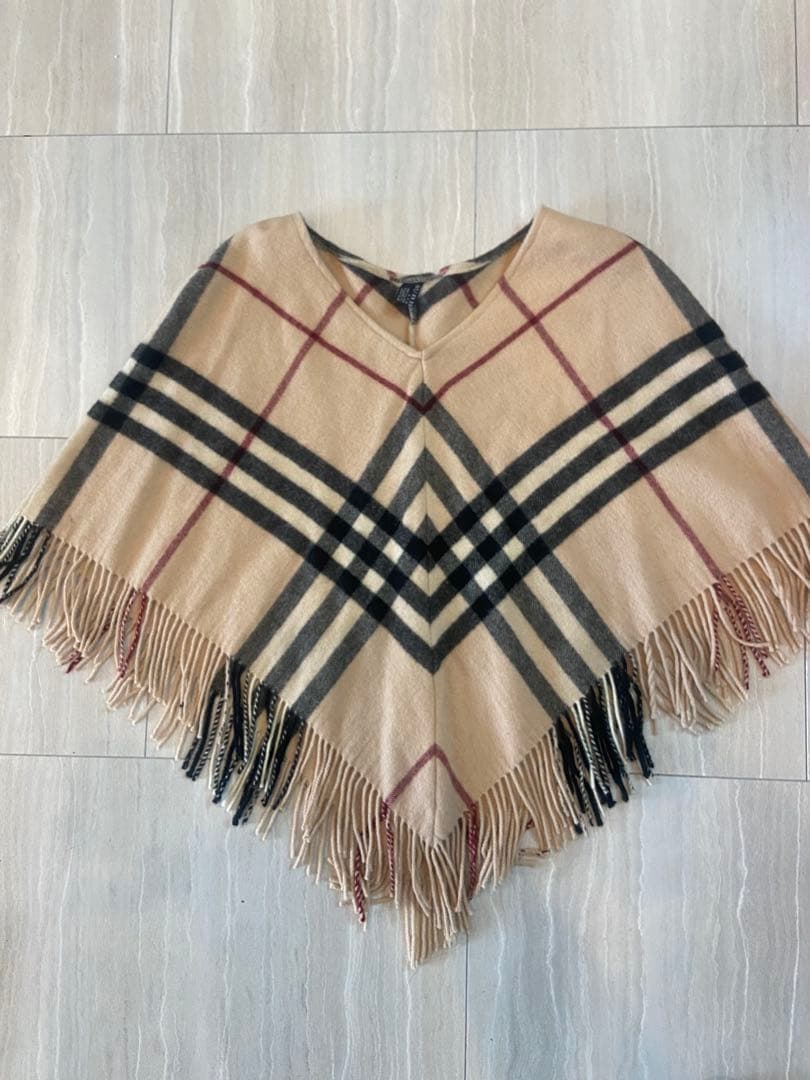 BURBERRY バーバリー ポンチョ