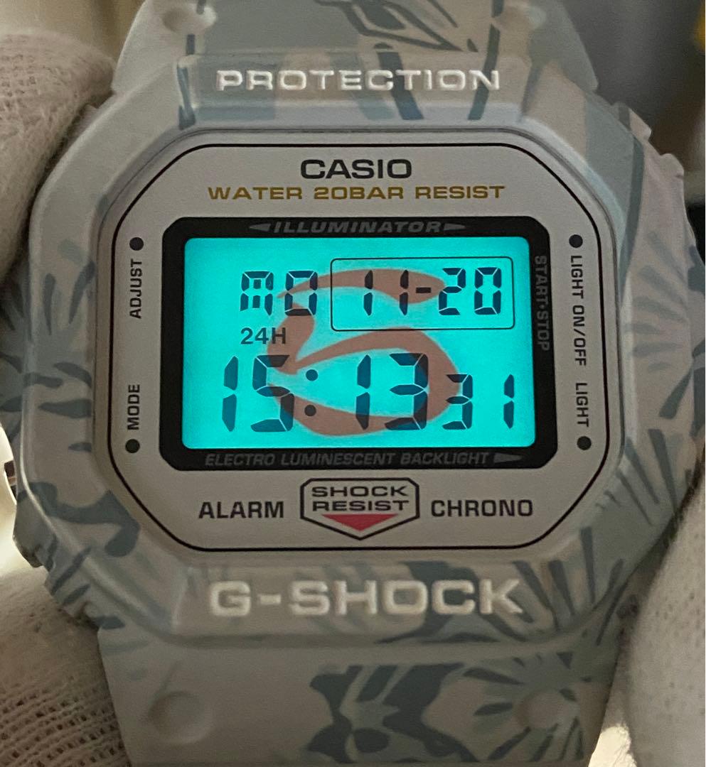G-SHOCK/七福神/DW-5600/布袋/スピード/限定/時計/グレー/箱付