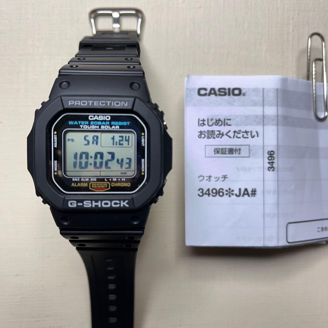 時計 CASIO G-SHOCK 3496 G-5600UE
