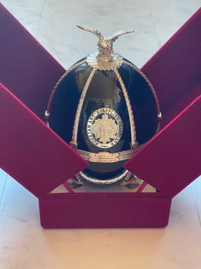 Imperial Collection 黒色卵型容器