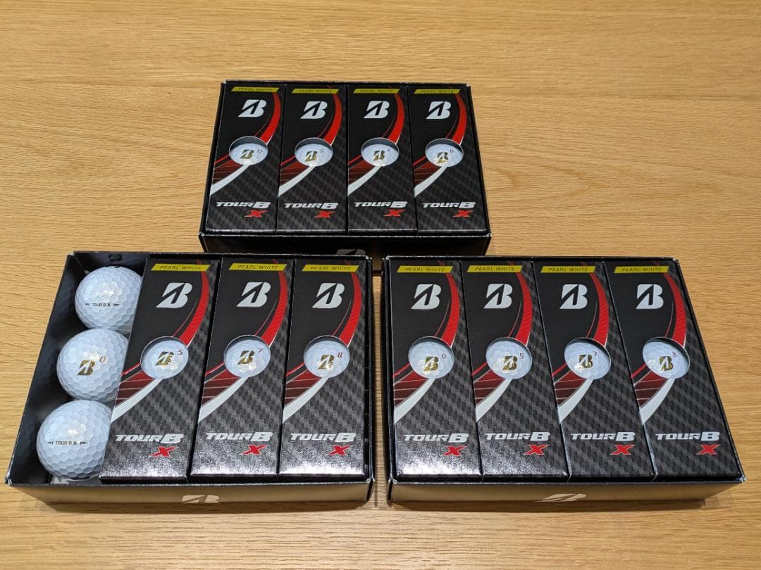 ゴルフボール　BRIDGESTONE TOUR BX（3ダース）