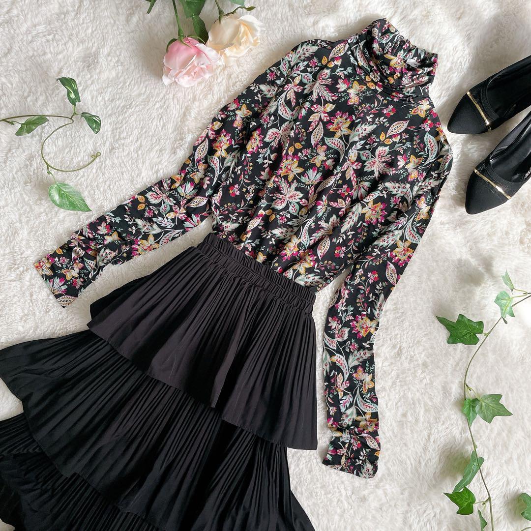 【美品】Isabel Marant タートルネック 花柄 36