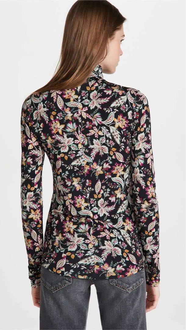 【美品】Isabel Marant タートルネック 花柄 36
