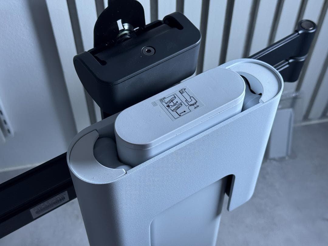 エルゴトロン TRACE モニターアーム ホワイト スリムクランプ付き