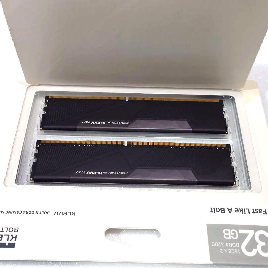 KLEVV BOLT X DDR4 16×2GB 32GB 3200 動作確認済