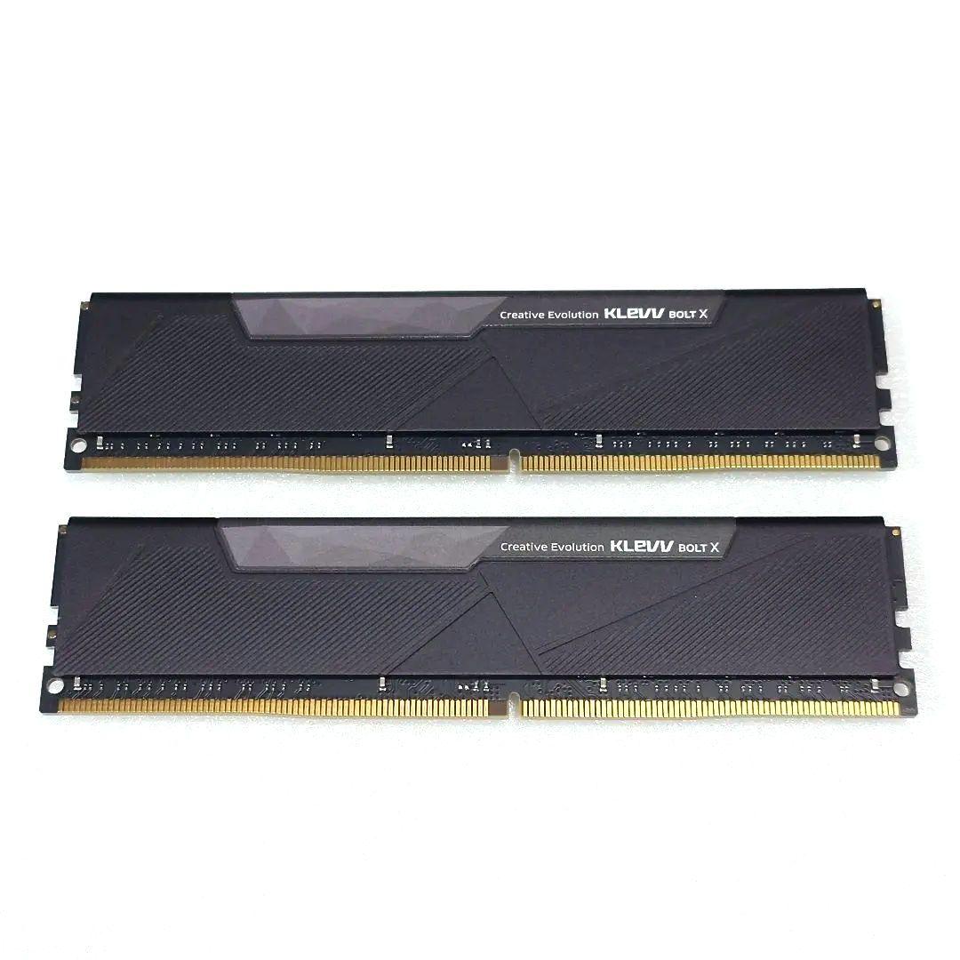 KLEVV BOLT X DDR4 16×2GB 32GB 3200 動作確認済