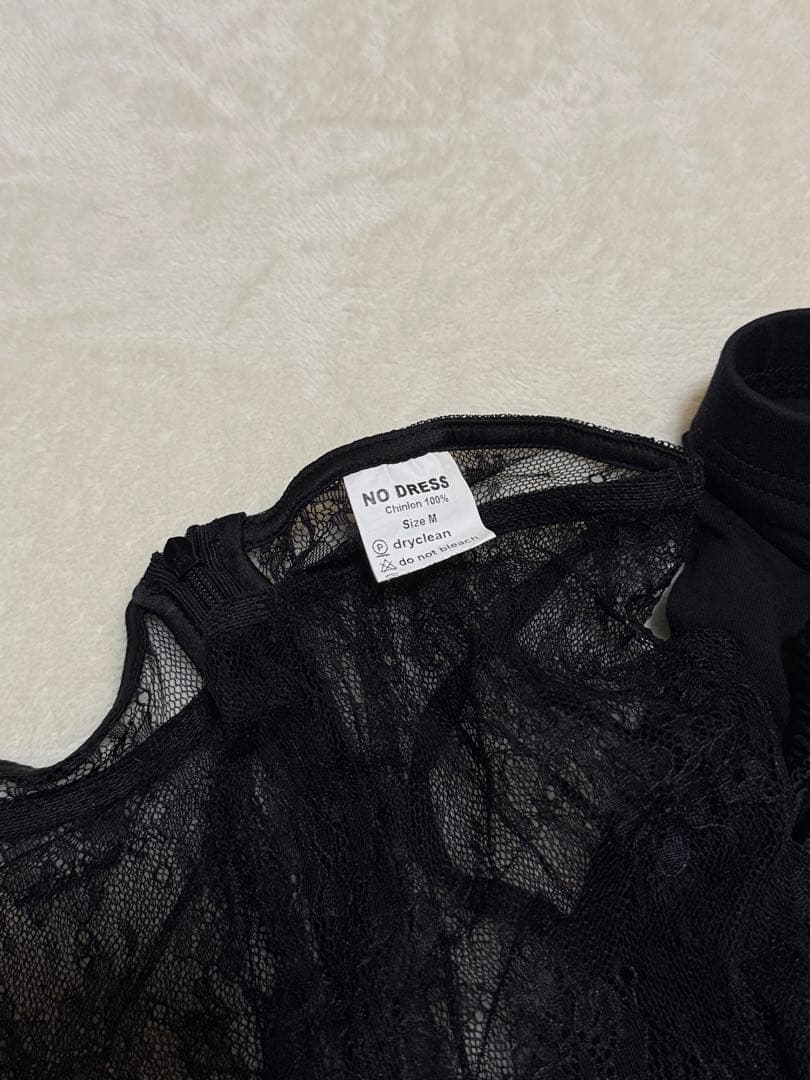 即購可　Nordess レースタイツ　5分丈　ブラック　廃盤　完売品　激レア新品