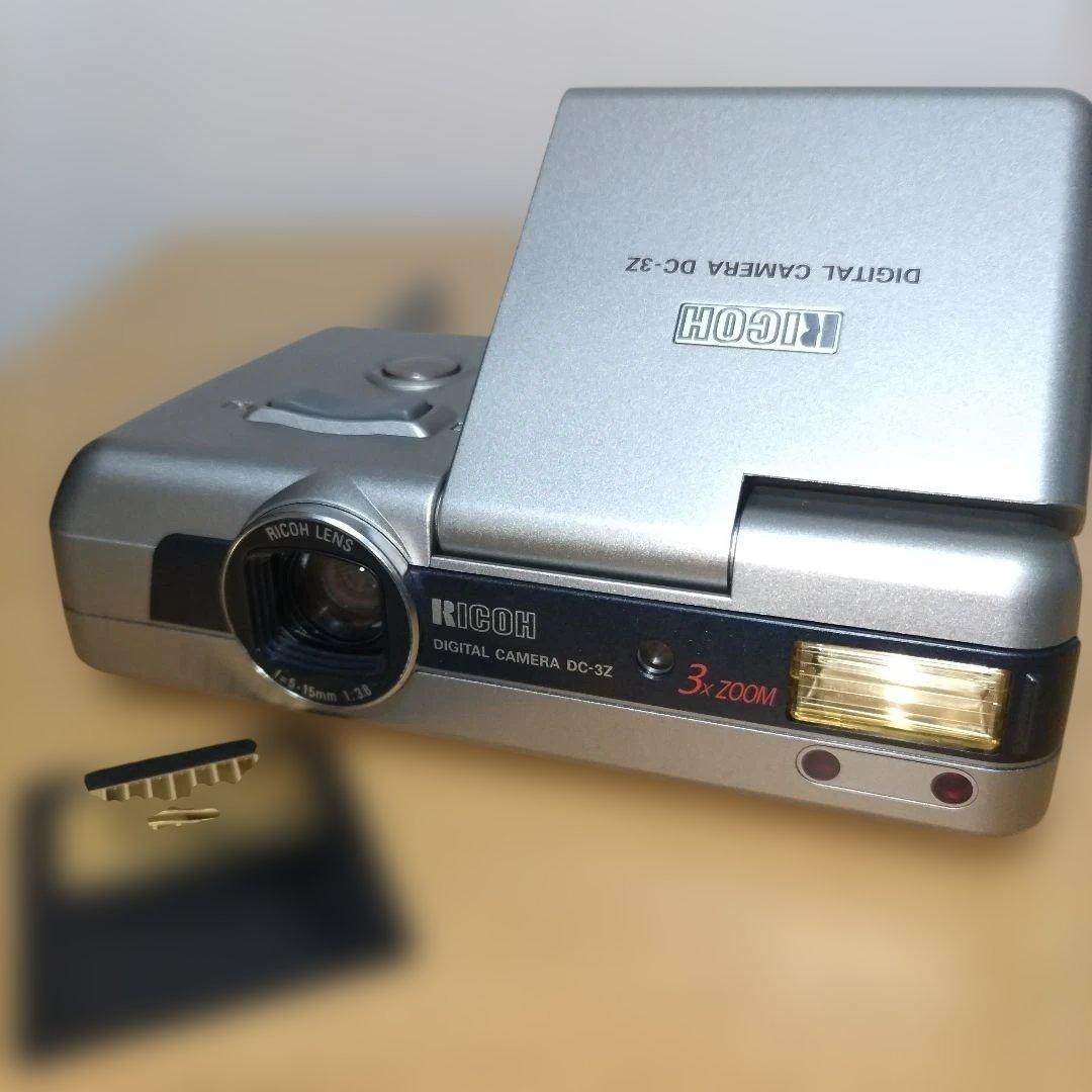 RICOH DC-3Z デジタルカメラ スマートメディア付き　単三電池駆動