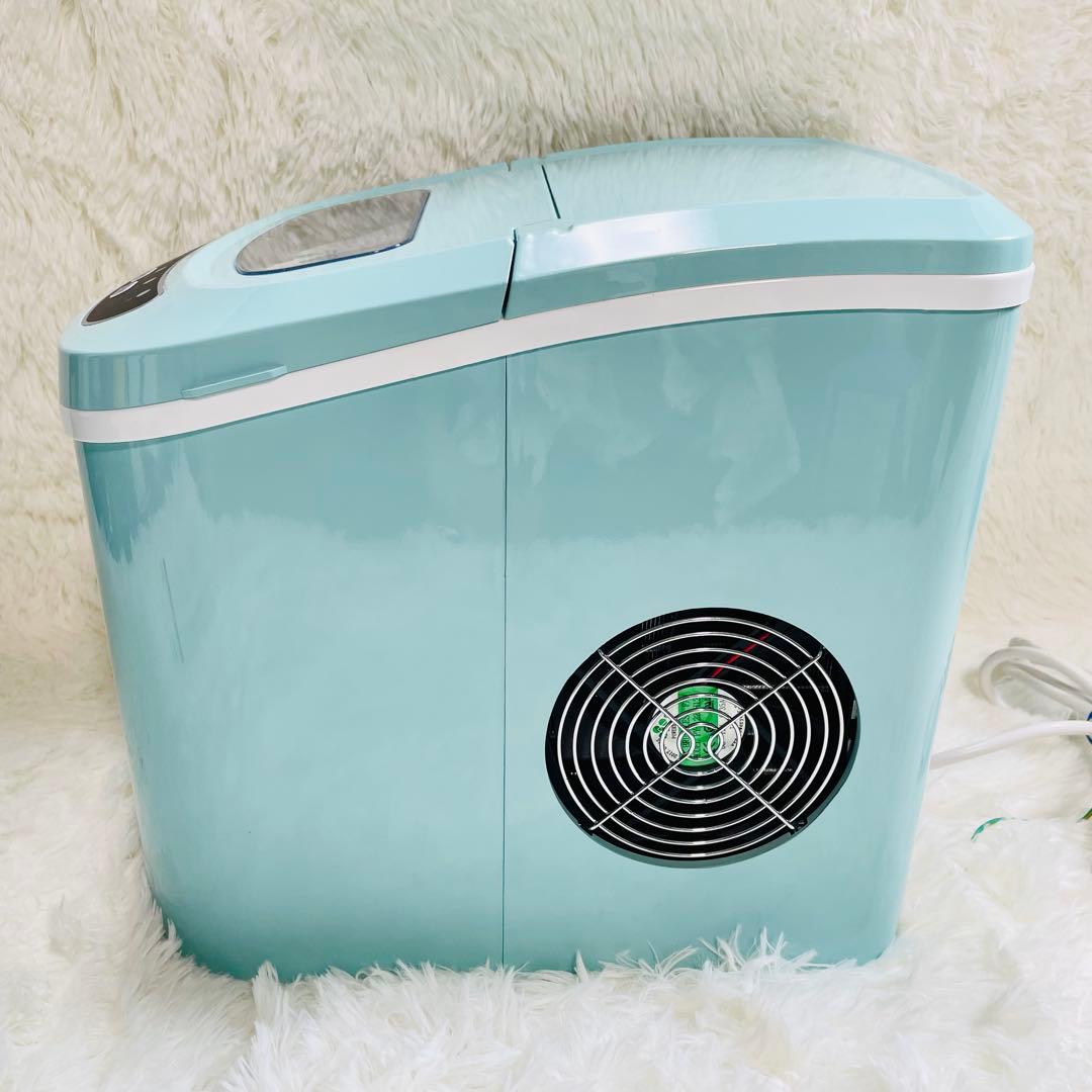 美品　家庭用製氷器　VERSOS VS-ICE03 パステルブルー　高速製氷器