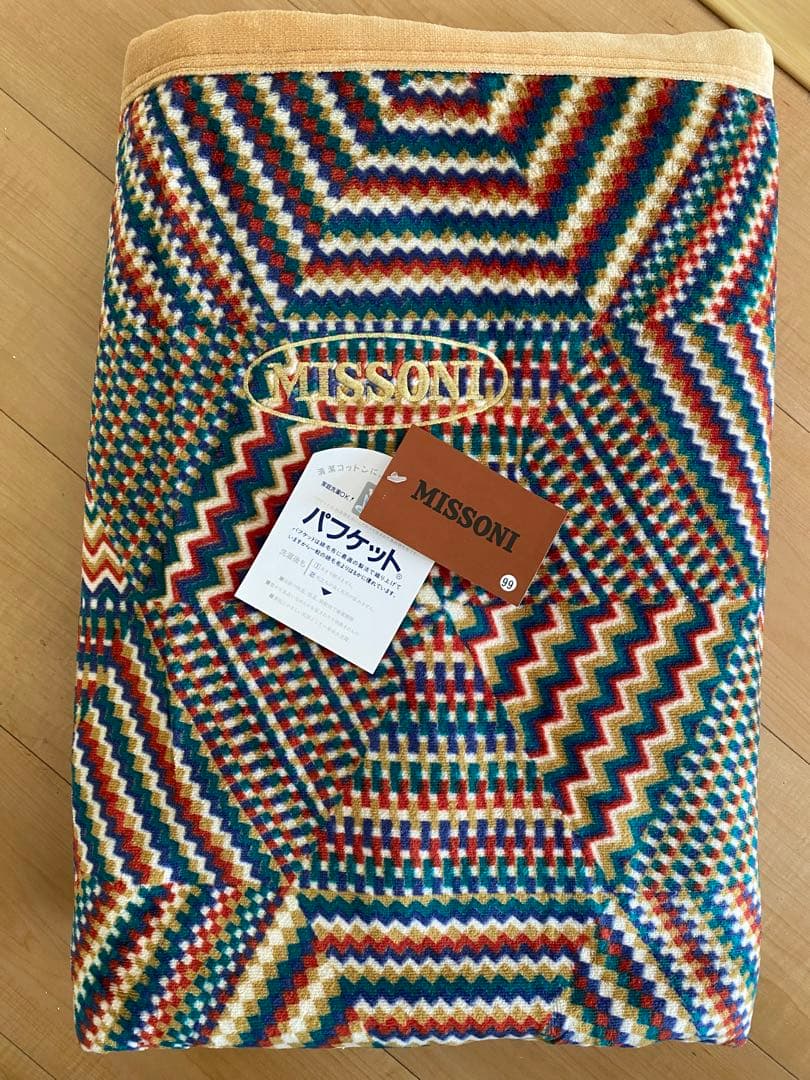 MISSONI パフケット 140x200cm 毛布
