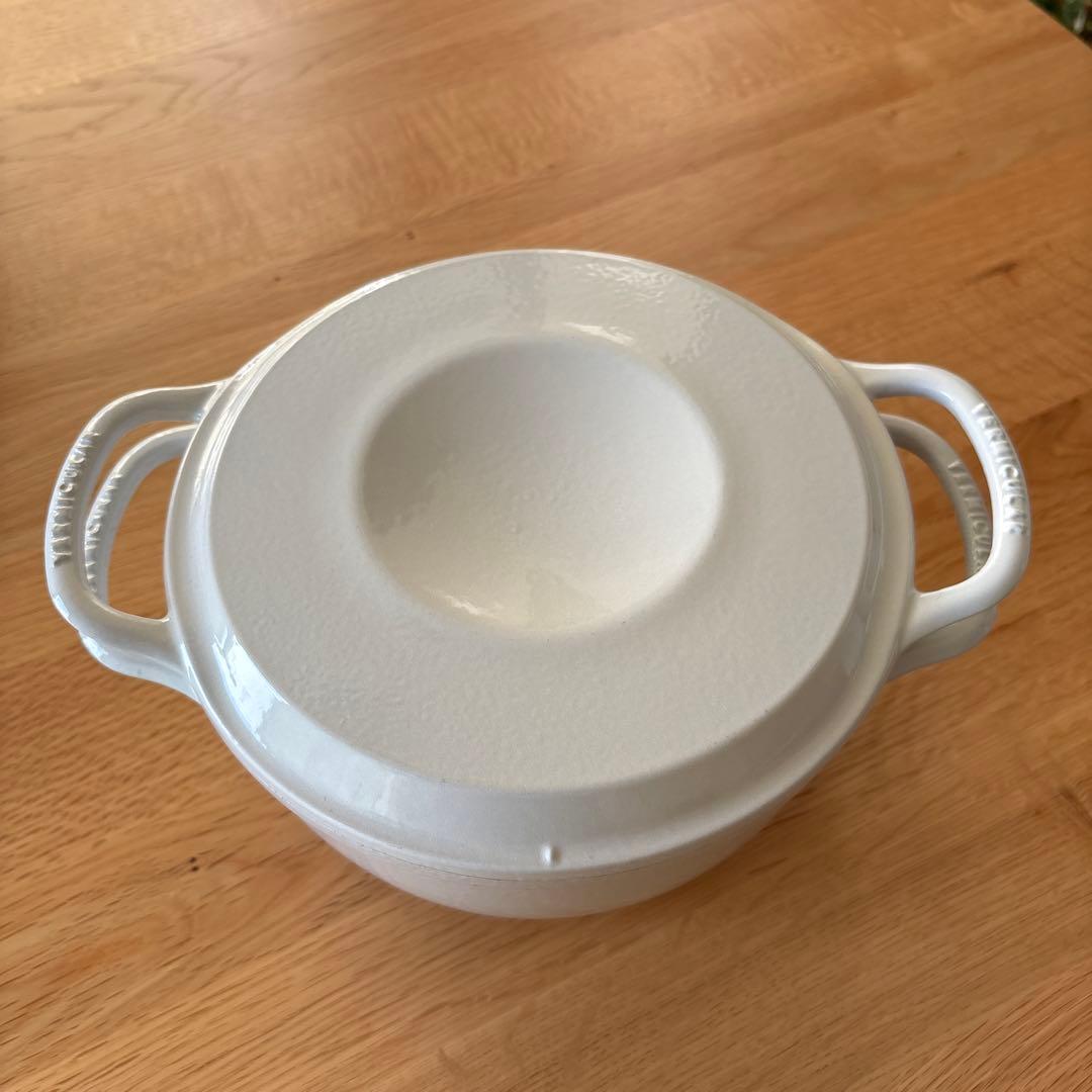 バーミキュラ　ライスポットミニ　３合　ホワイト　VERMICULAR