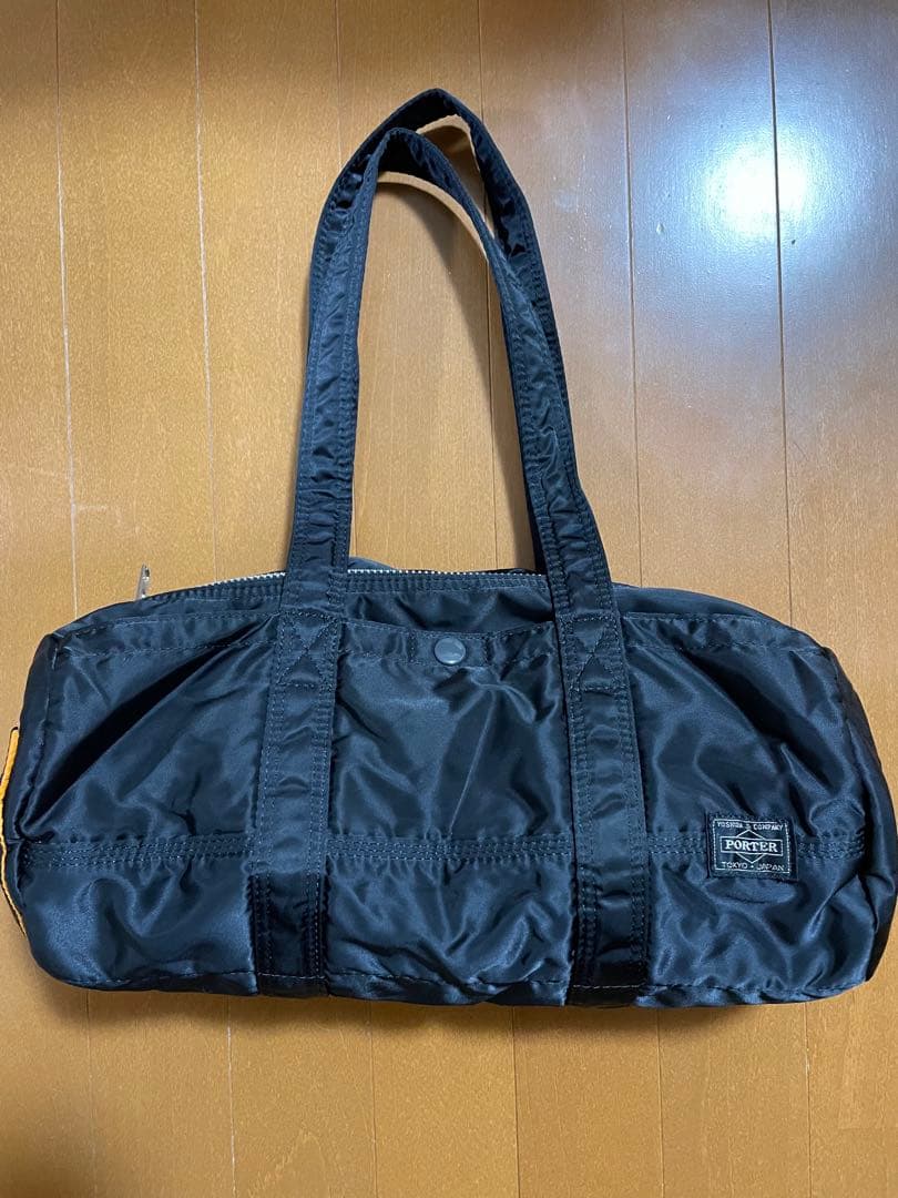 PORTER ブラック ボストンバッグ
