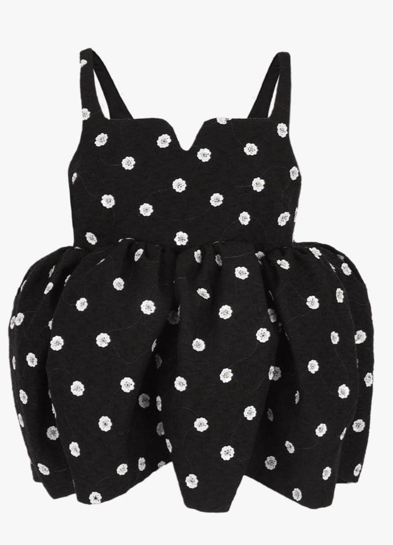 トップス Bibiy. BIANCA BLOSSOM TOP BLACK