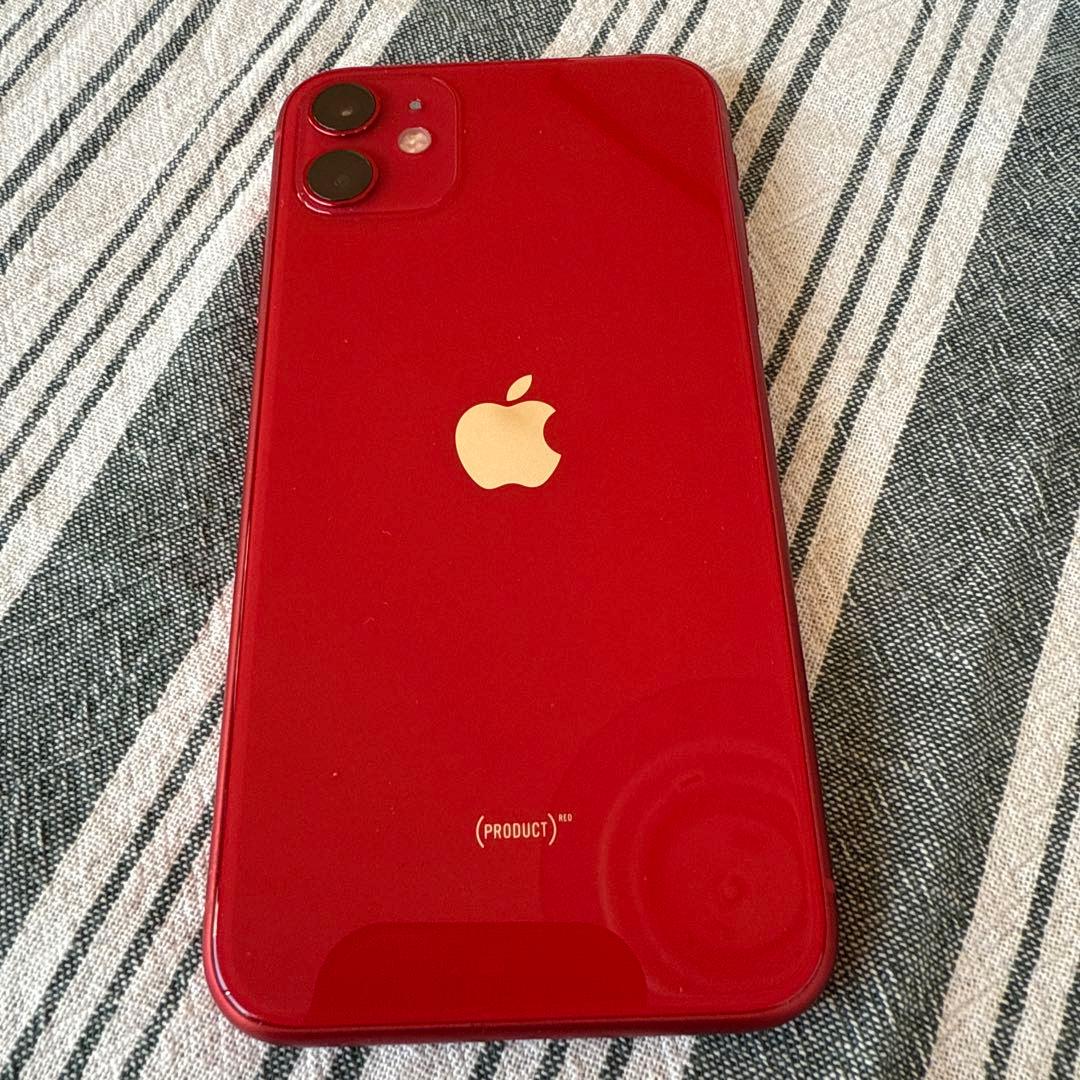 iPhone 11 (PRODUCT)RED 本体