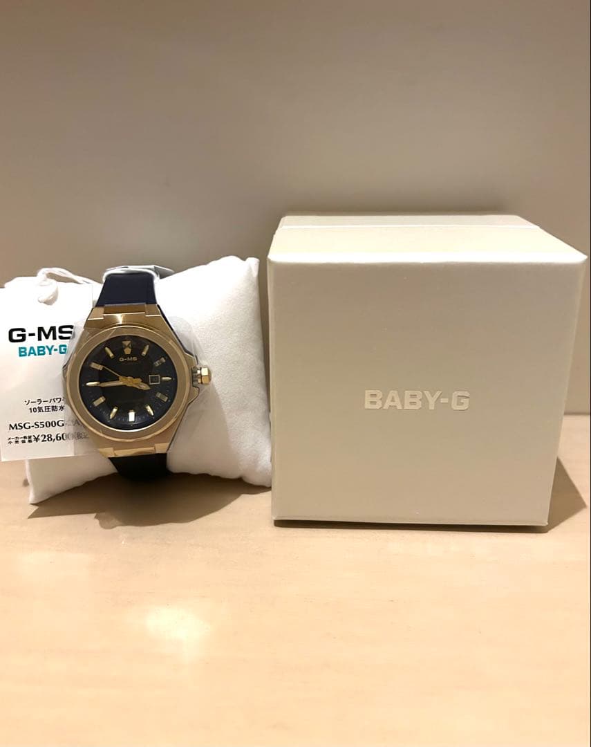 新品未使用CASIO腕時計 BABY-G G-MS MSG-S500G-2AJF