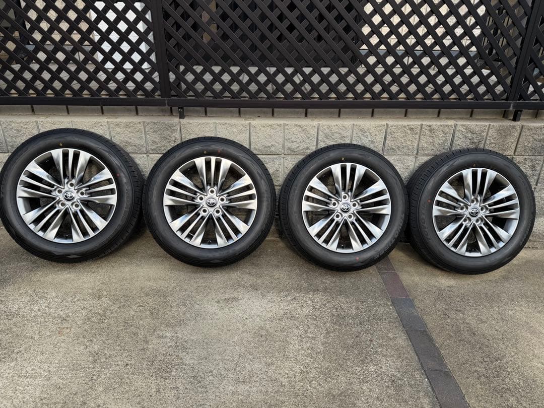 40 アルファード　純正タイヤ＆ホイールセット　新車外し