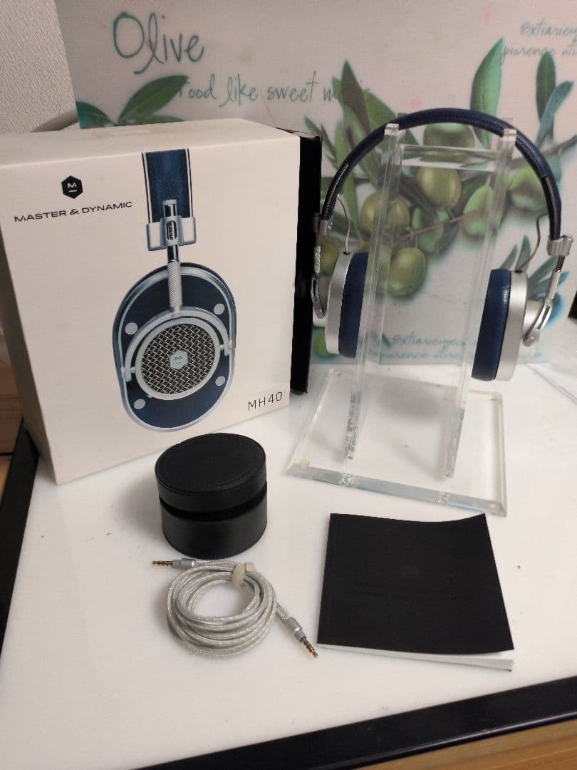 MASTER&DYNAMIC MH40 ネイビー 有線モデル