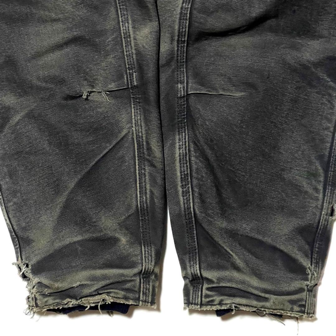 鬼フェード 墨黒 Carhartt トラディショナルコート（L） C26 BLK