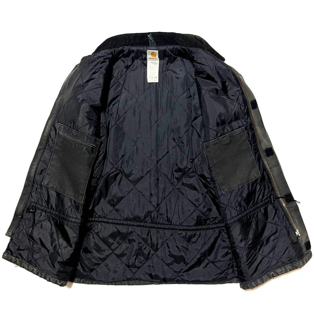 鬼フェード 墨黒 Carhartt トラディショナルコート（L） C26 BLK