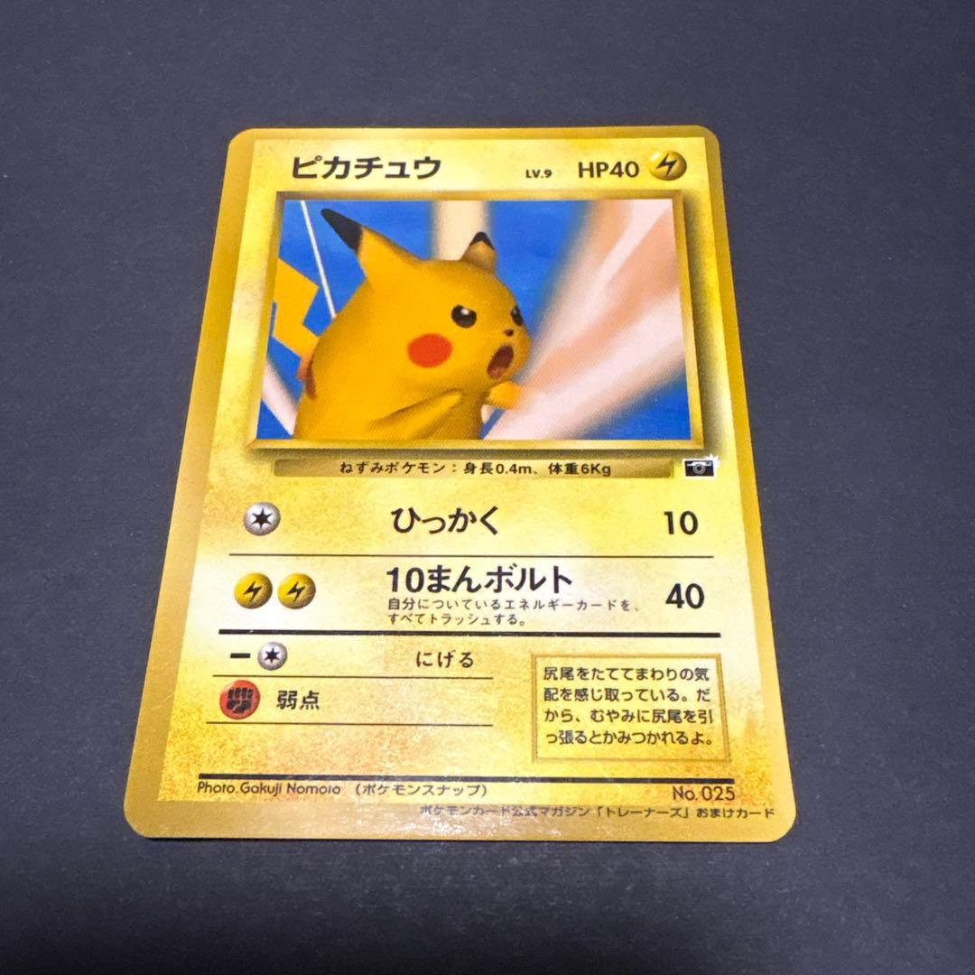 旧裏　ピカチュウ　ポケモンスナップ