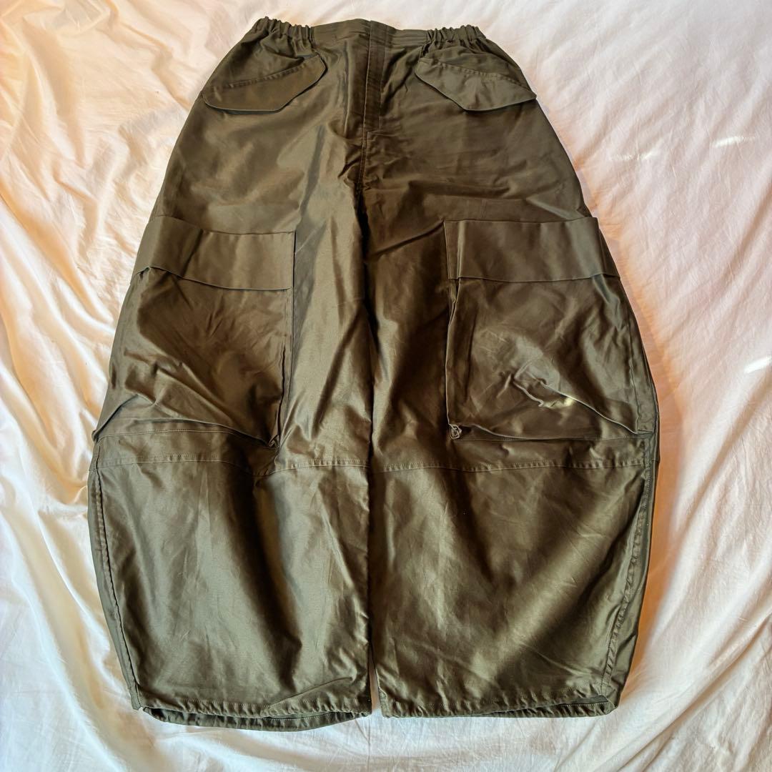 TENNE HANDCRAFTED MODERN ミリタリーバレルパンツ