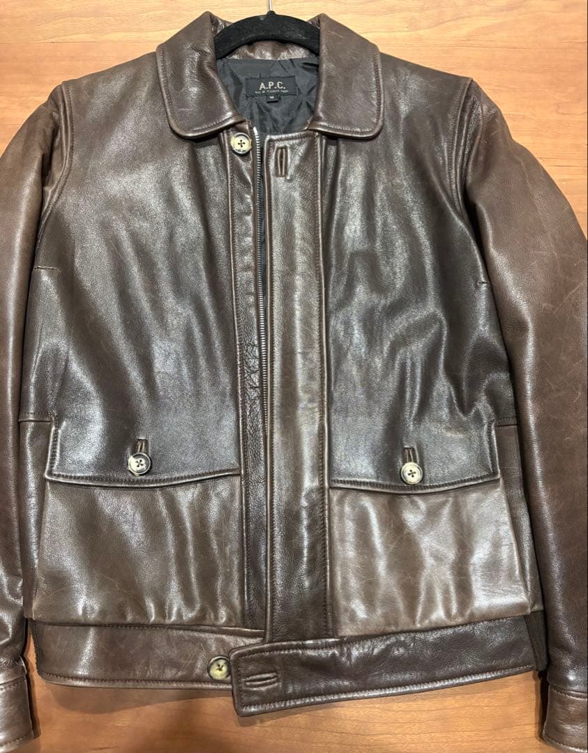 A.P.C. レザージャケット