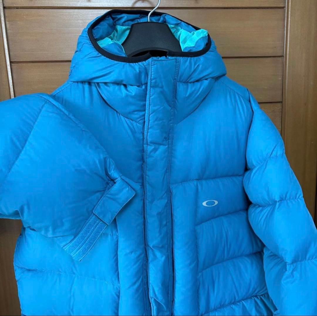 00系　オークリー Oakley ダウンジャケット フード付き　ゴルフ　美品