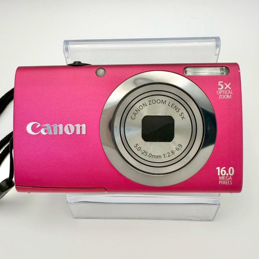 【極美品】Canon PowerShot A2300 キャノン デジカメ ピンク