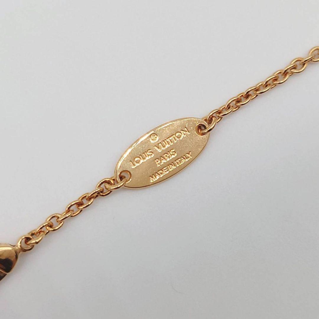 【美品】ルイヴィトン ネックレス コリエ LtoV バイカラー M69643