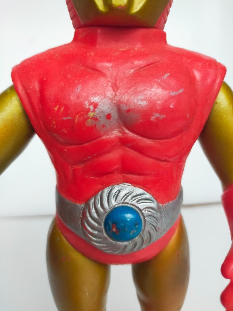 マスダヤ　スペクトルマン　ソフビ　　　２６ｃｍ　当時物　特撮