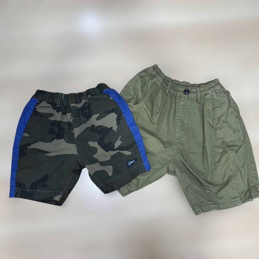 男の子 子供服 14点まとめ売り(サイズばらばら複数) Tシャツ、ハーフパンツ