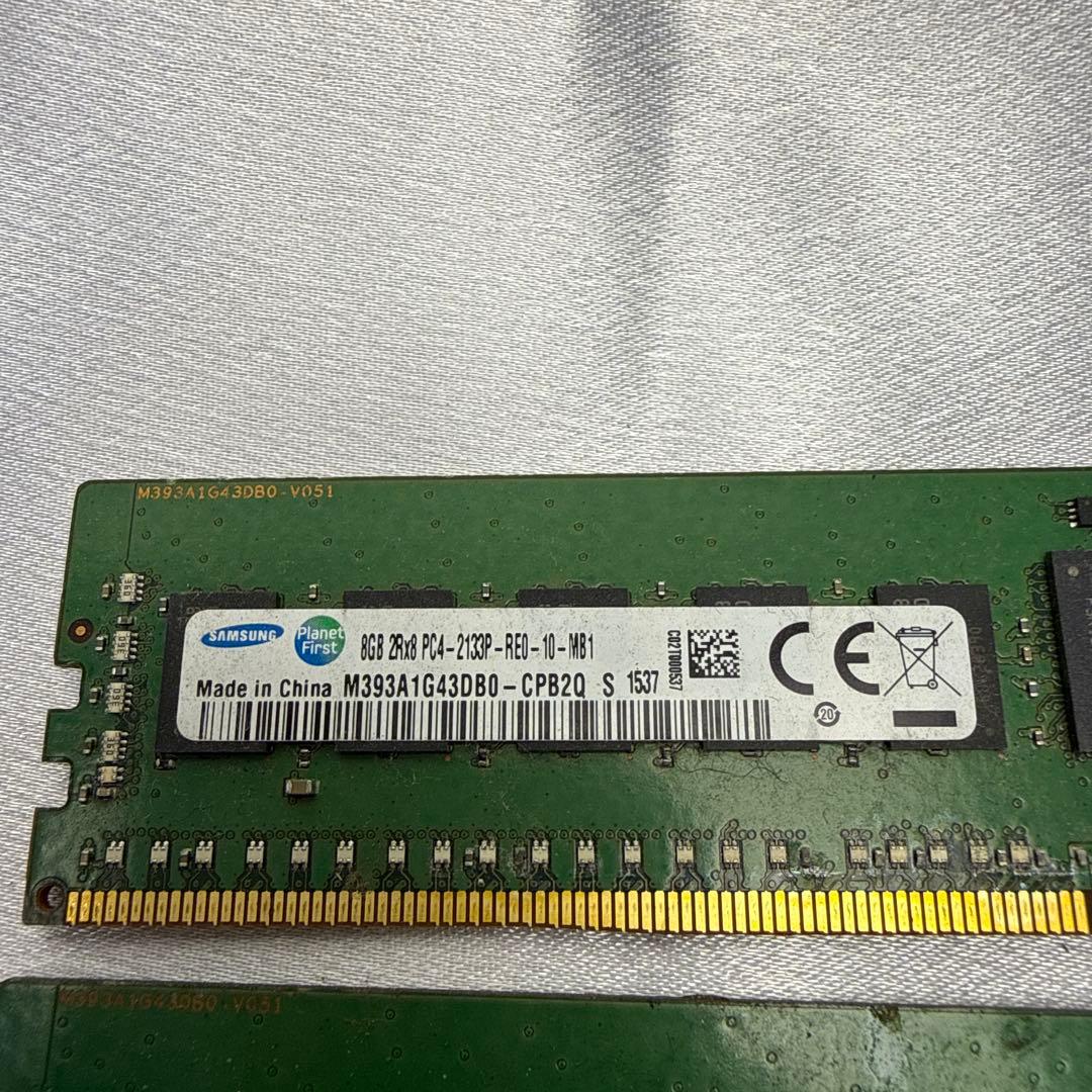 Samsung 8GB DDR4 メモリ 4枚セット2133