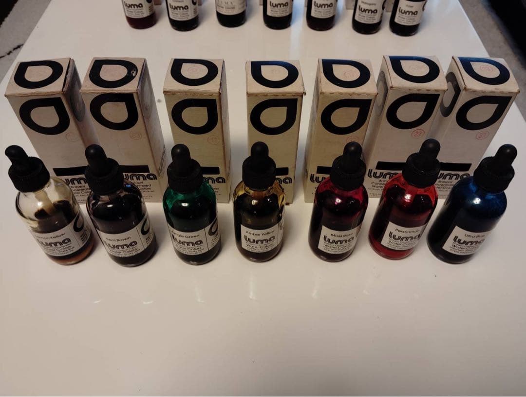 ヤ*の様 Luma アートインク カラーインク　多色セット　22色